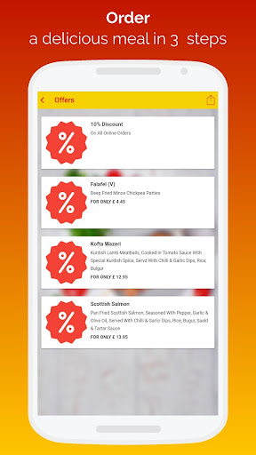 Rojava Restaurant Screenshot 1 - AppWisp.com