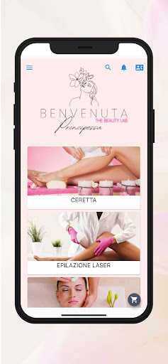 Android application Benvenuta Principessa screenshort