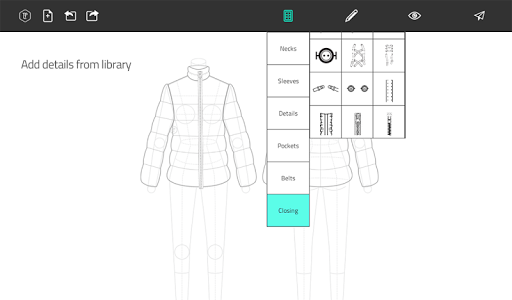 Fashion Design Flat Sketch 1.0 Screenshots 14