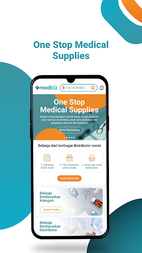 Android application Medbiz screenshort