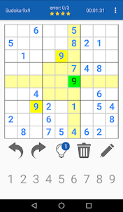 Sudoku - a brain training game