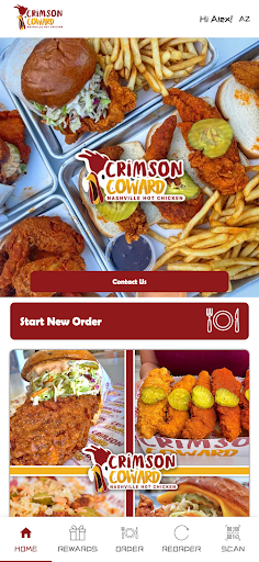 Android application Crimson Coward screenshort