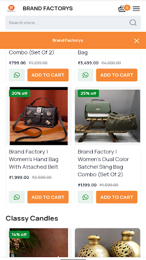 BRAND FACTORYS Screen 2