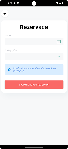 Android application UNICAplasma screenshort