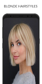 Captura 9 Blonde Hairstyles android