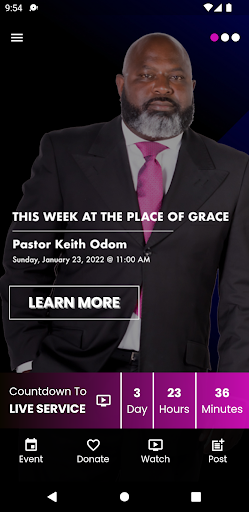The Place of Grace Screen 2
