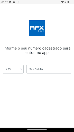 Android application RFX SAT screenshort
