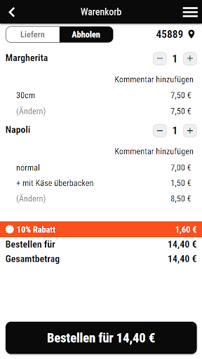 Moeʻs Pizza Gelsenkirchen Screen 2