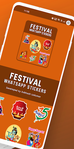 Festival Stickers for Whatsapp