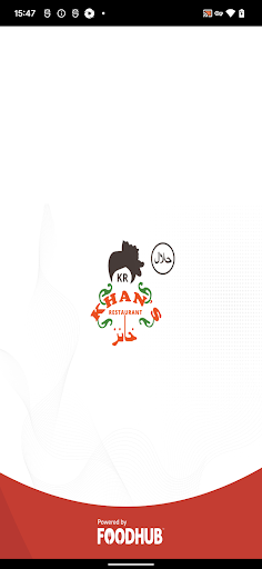 Android application Khan's Restaurant screenshort