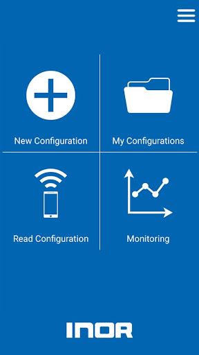 Android application INOR Connect screenshort