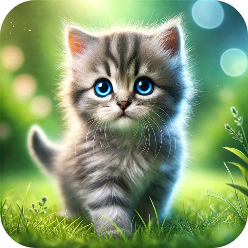 Cute Cats & Kittens Wallpapers Logo