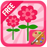 Flower Coloring Game icon