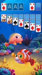 Solitaire Fish Klondike Card  screenshots 1