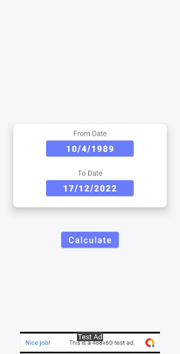 Age Calculator Screen 3