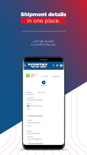 Android application Emergency Desk Center screenshort