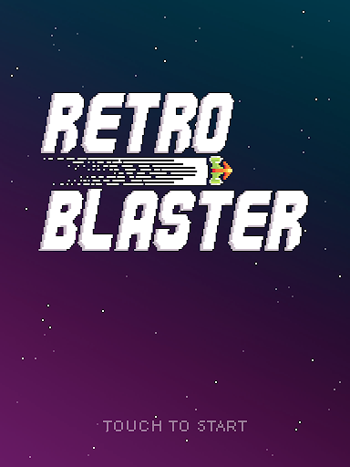 Android application Retro Blaster screenshort