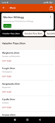 Pizzeria Schloss Screen 2