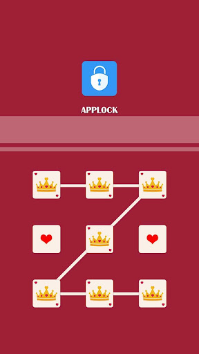 Android application AppLock Theme Poker&Crown screenshort
