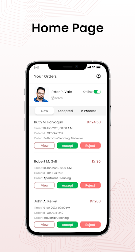 Anyclean Provider Screen 2