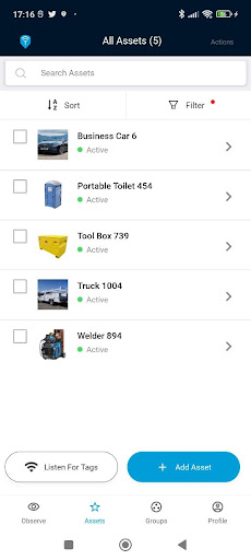 Troverlo: Asset Tracking Screen 3