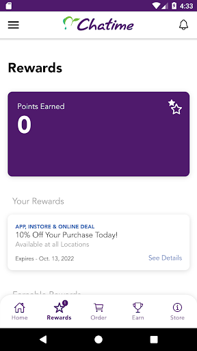 Chatime Marda Loop and Airdrie Screen 2