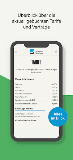 MeinDG Kundenportal Screen 2