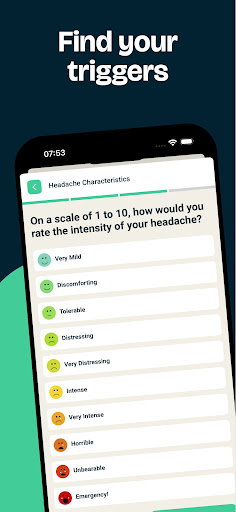 Headache Tracker - Diary log