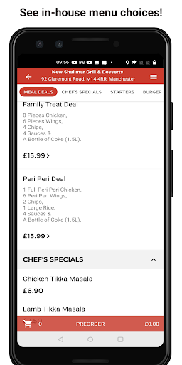 Shalimar Grill & Desserts Screen 2