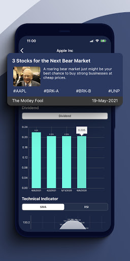 Stock dividend Screenshot 3 - AppWisp.com