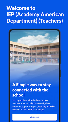 Android application IEP ADP (Teachers) screenshort
