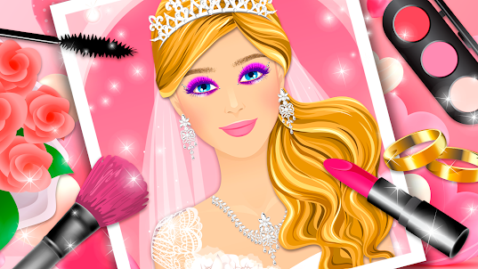Braut Make-up: Spiel Mädchen