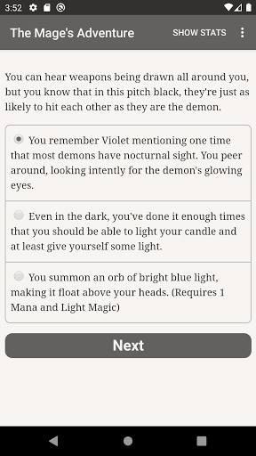 The Mages Adventures Screen 2