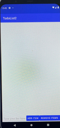 To do list Screen 3