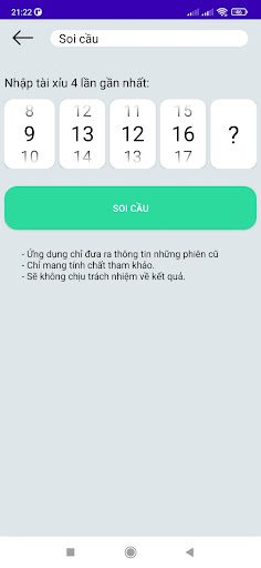 Dự Đoán Tài Xỉu Screen 3