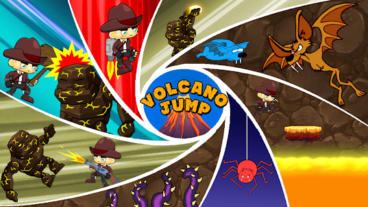 Jetpack Jump Game Volcano Jump