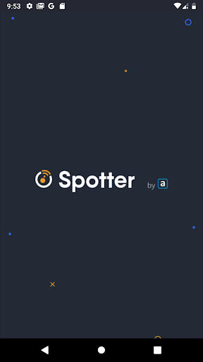 Android application Spotter screenshort