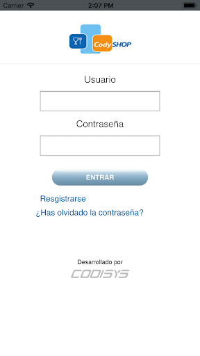 CodyshopOrder Screen 2