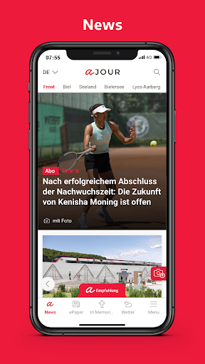 Anteprima dell'app