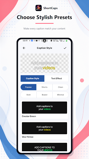 App screenshot