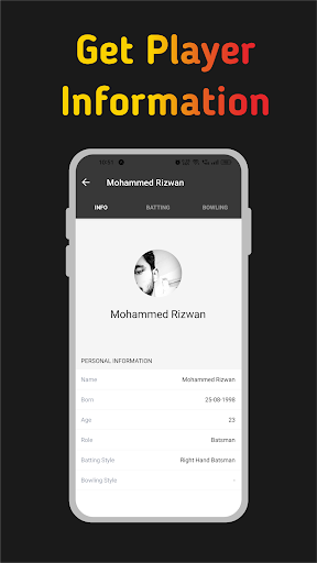 Android application Cricify screenshort
