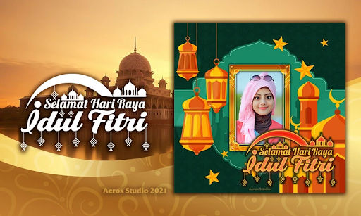 Bingkai Foto Idul Fitri 2021