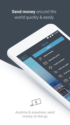 Android application Western Union Send Money HU screenshort