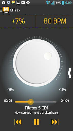Android application MTrax screenshort