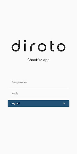 Android application Diroto driver app screenshort