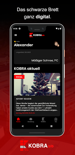 Android application KOBRAWe screenshort