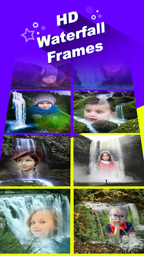 Waterfall Photo Frame Screen 2