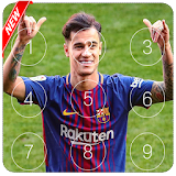 keypad Lock Screen For Coutinho philippe FCB icon