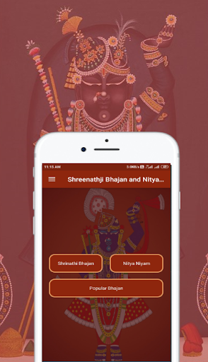 Android application Shreenathji Bhajan Nitya path screenshort