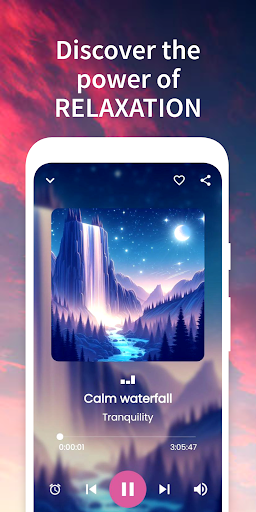 Android application Tranquility: deep sleep serene screenshort